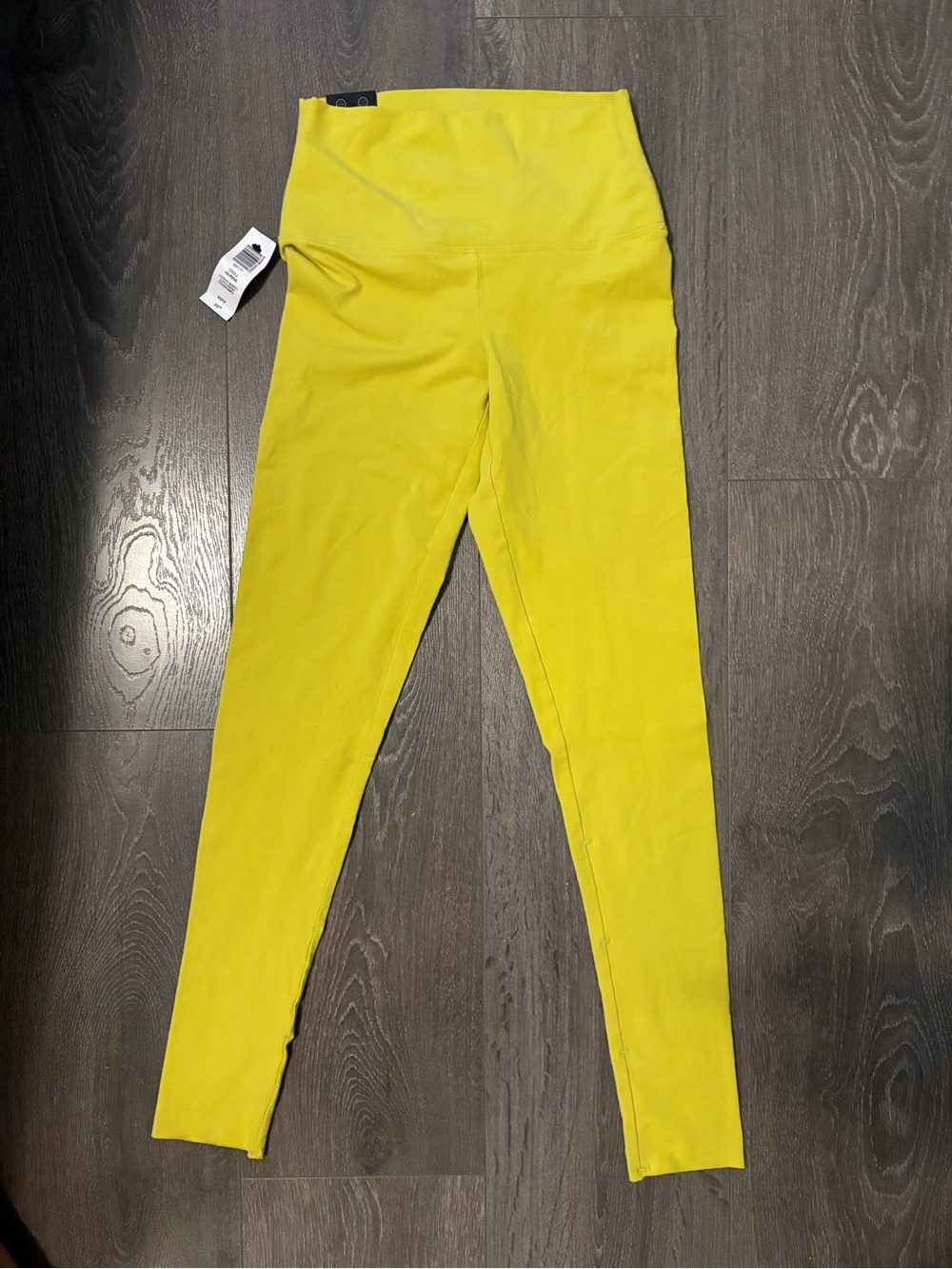 Aritzia TNA High-Waist Yellow Leggings